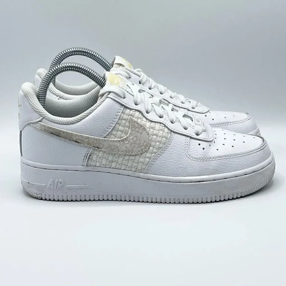 Nike Air Force 1 Flower Swoosh ‘07 Sneakers - Women’s US 7.5